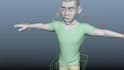 rig 3d character model using maya, facial rigging, arkit animaze rig, ik fk rig