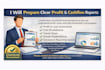 prepare clear profit and cashflow reports