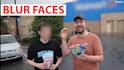 blur face object logo or anything in your video