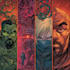 illustrate a superhero comic cover art