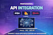 integrate stripe api in mobile and web apps