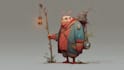 design a concept art character or object