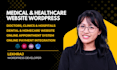 create medical, healthcare website with appointment system