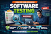 do QA testing for web and mobile apps