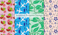 design a seamless textile and fabric pattern for print