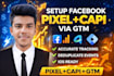 set up facebook pixel and conversion API via GTM