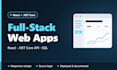 develop a full stack web app with react and dot net core