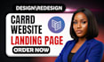 build carrd website redesign carrd landing page design carrd website carrd co
