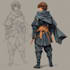 design a fantasy, dark fantasy character concept