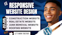 design, construction, roofing, plumbing, handyman junk removal website