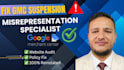fix google merchant centre suspension and misrepresentation
