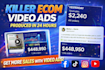 create high converting facebook ecom video ads with 3 hooks