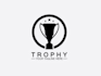 create high quality and beautiful trophy logo design