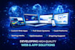 design, debug, develop and deploy custom full stack website, front end, backend