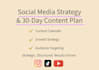 create a strategic social media content plan and calendar