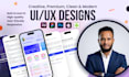 design user focused, modern, high converting UI UX for web and mobile apps