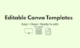 canva design editing and editable templates