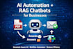ai automation and rag chatbots for business workflows
