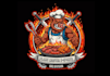 design awesome unique barbecue e sport mascot logo