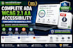 do complete ada wcag 2 1 aa accessibility compliance website pdfs