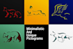 create you a simple and unique animal pictogram