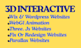 build stunning 3d interactive website with animations and parallax scrolling