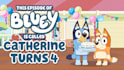 create a bluey custom birthday greeting and dancing scene