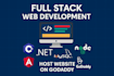 do full stack web development