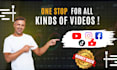 professional video edit, youtube video editing