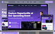 create event management website, conference, life coaching consulting website