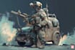 create military tactical character