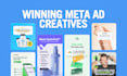 design result driven meta static ad creatives