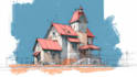 sketch your house or building