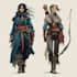 dnd character art and dnd character art