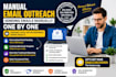 send emails one by one manully