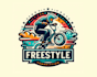 create high quality and beautiful bike racing logo design