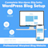 create a blog website and set up monetization strategy