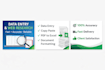 do data entry, web research and basic web development