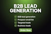 do b2b lead generation for any industry, linkedin lead gen