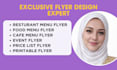 create promotional flyer design