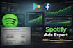 run spotify ads for organic music growth