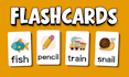 design custom printable flashcards for kids and esl learners