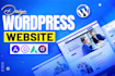 design responsive wordpress website using elementor pro