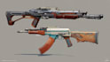 create weapon concept art for you