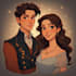 make couple portrait illustration