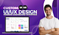 design ai, ui, modern dashboard interface, figma app layouts