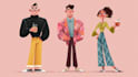 create stylish hand drawn characters