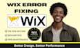 fix wix issues wix website maintenance revamp wix update wix website wix bugs