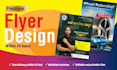 design premium flyer within 24 hours