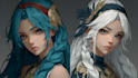 design custom anime or game style characters